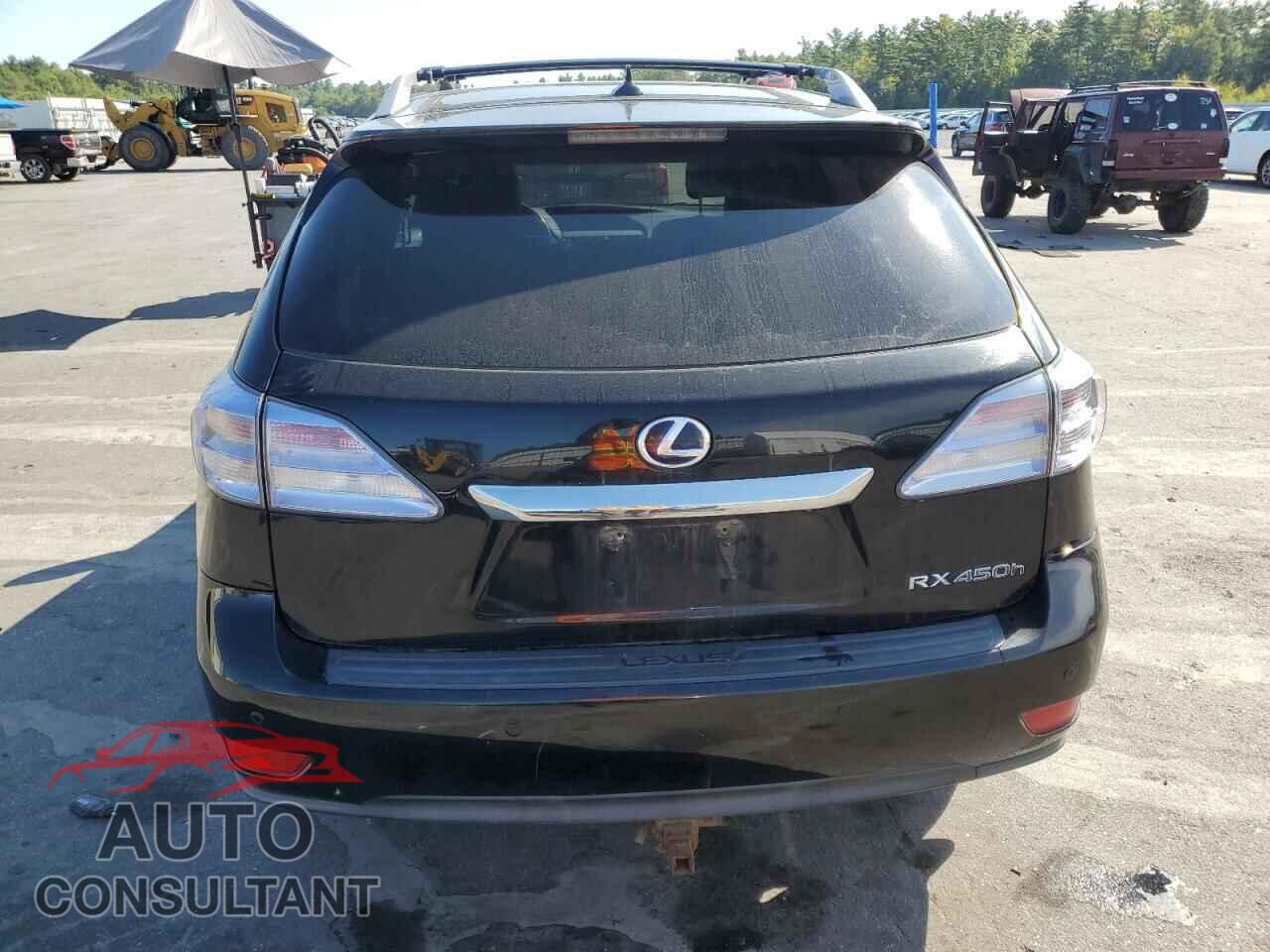LEXUS RX450 2012 - JTJBC1BA3C2424497