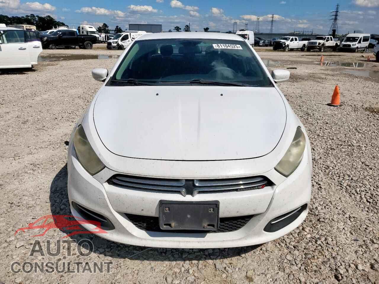 DODGE DART 2015 - 1C3CDFDH3FD405554