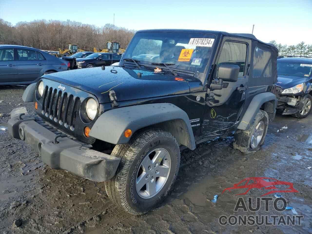 JEEP WRANGLER 2013 - 1C4AJWAG3DL608387