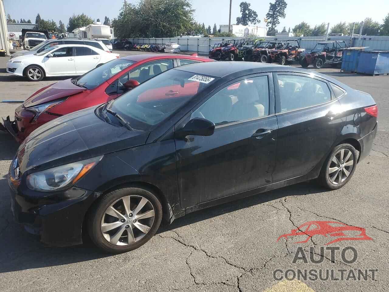 HYUNDAI ACCENT 2012 - KMHCU4AE0CU241682