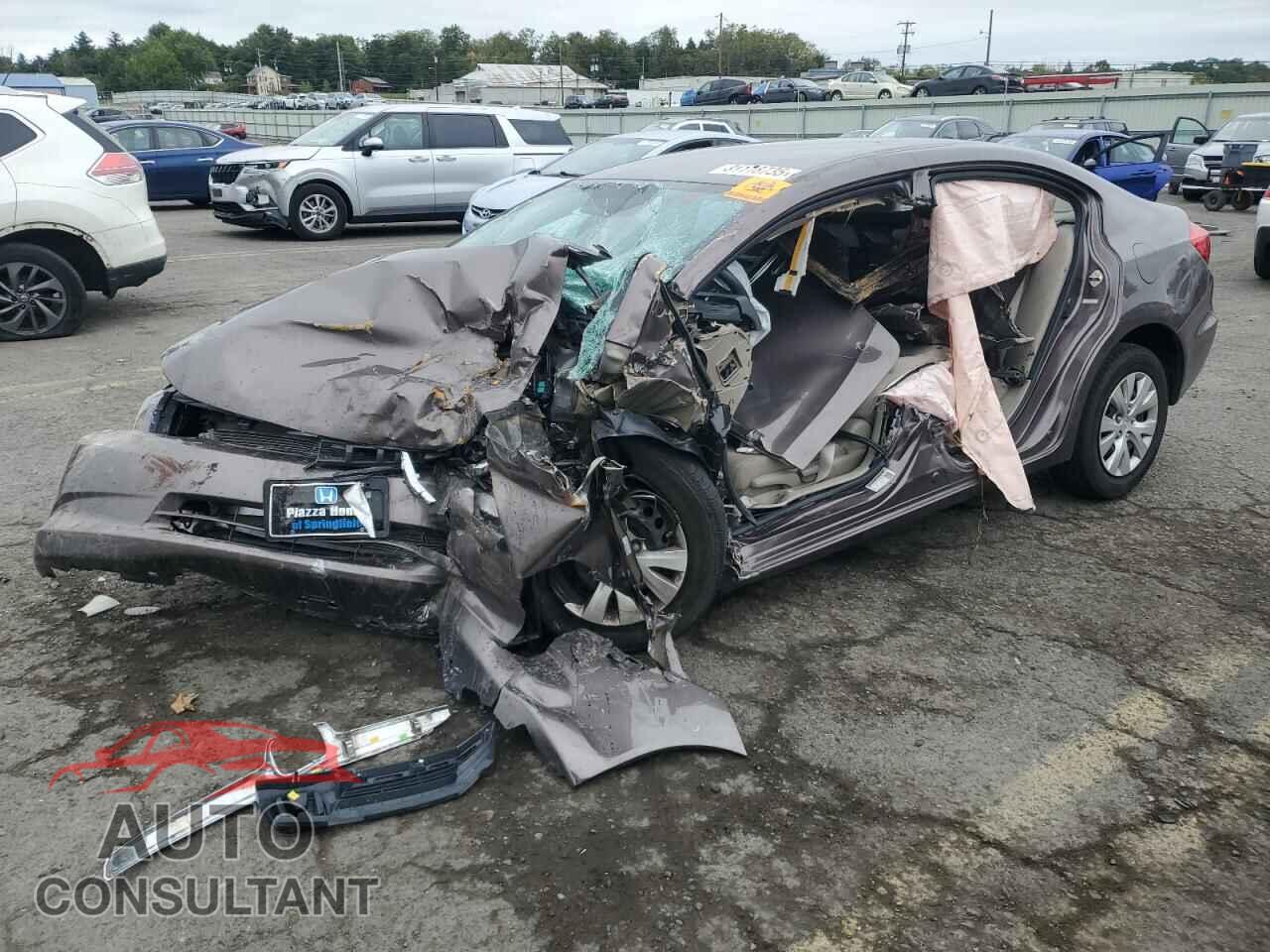 HONDA CIVIC 2012 - 2HGFB2F50CH529078
