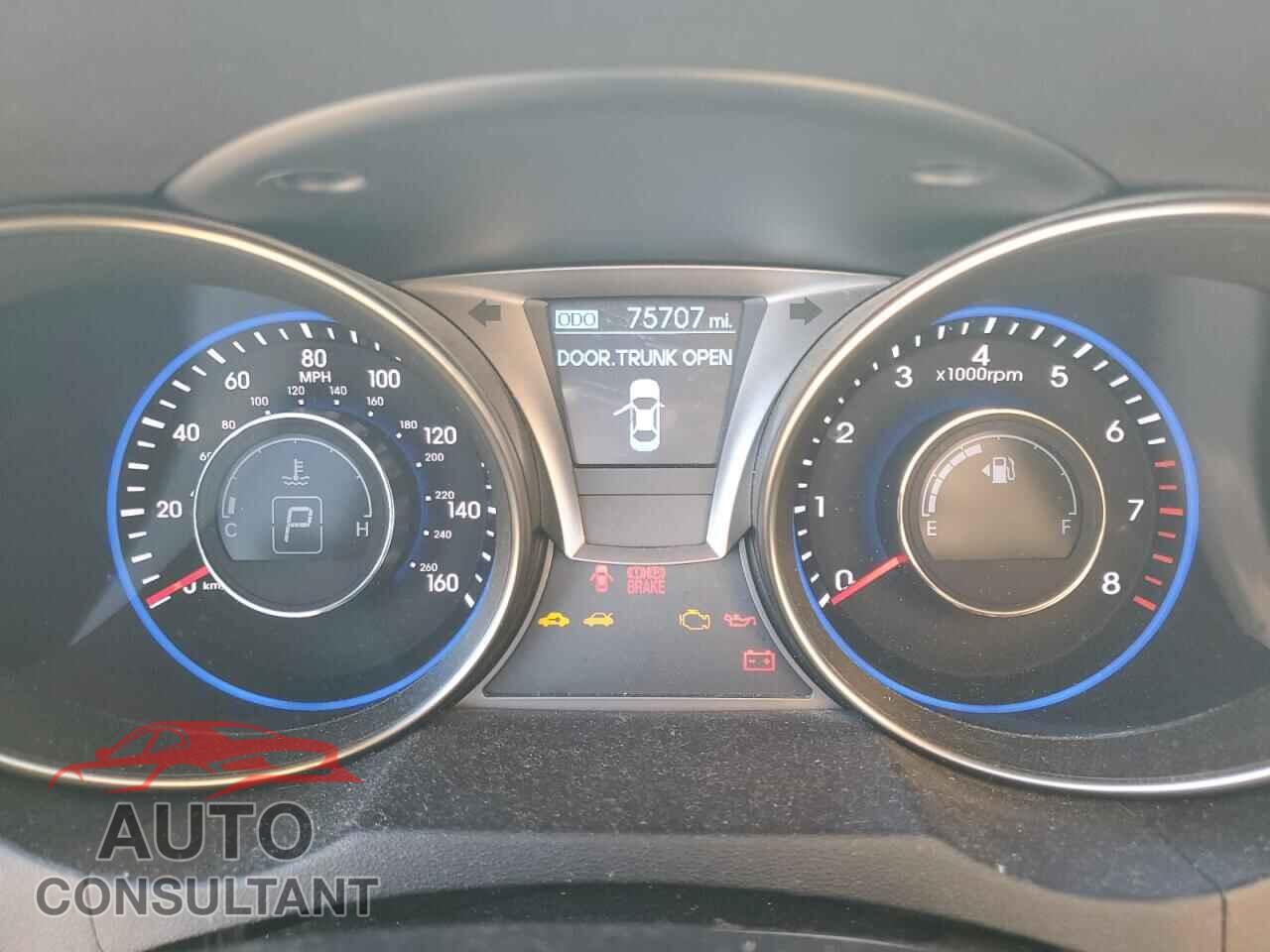 HYUNDAI GENESIS 2013 - KMHHT6KD1DU090461