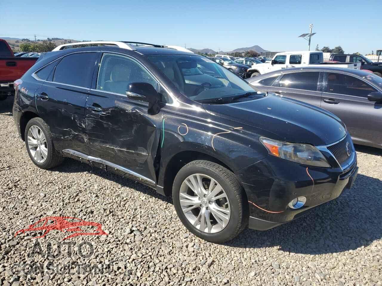 LEXUS RX450 2011 - JTJBC1BA3B2039570