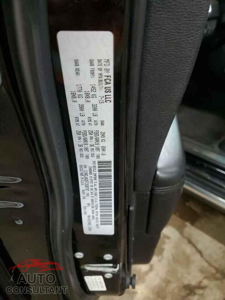 DODGE DURANGO 2015 - 1C4RDJAG6FC938797