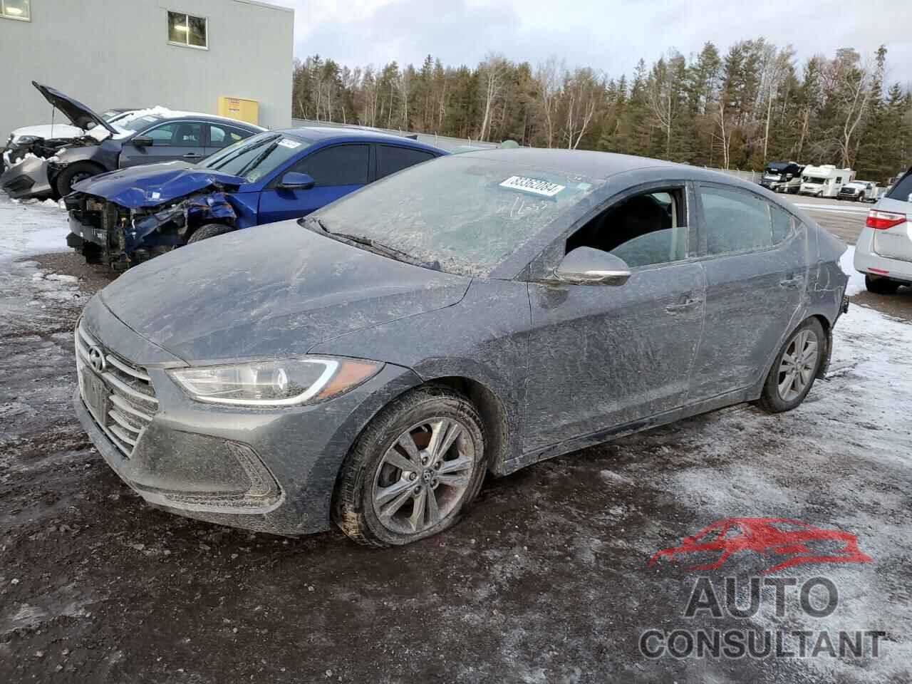 HYUNDAI ELANTRA 2018 - KMHD84LF8JU715809