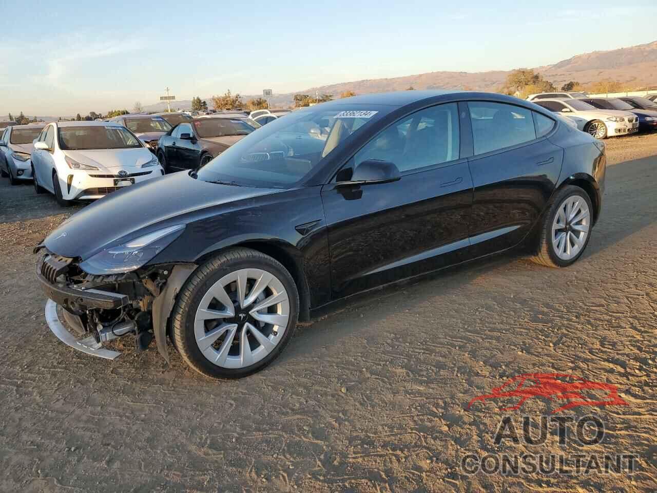 TESLA MODEL 3 2022 - 5YJ3E1EB0NF130660