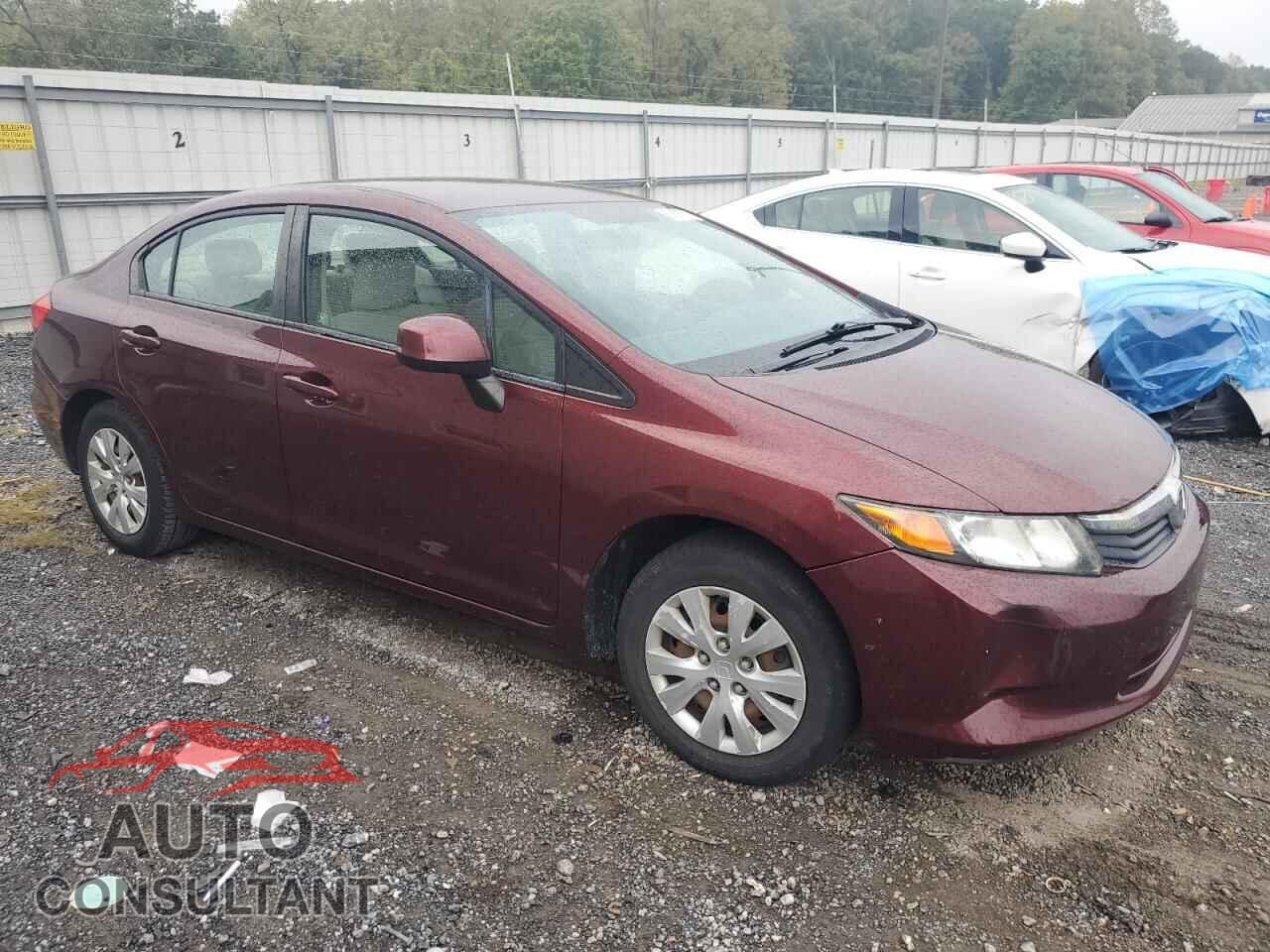 HONDA CIVIC 2012 - 19XFB2F53CE315325