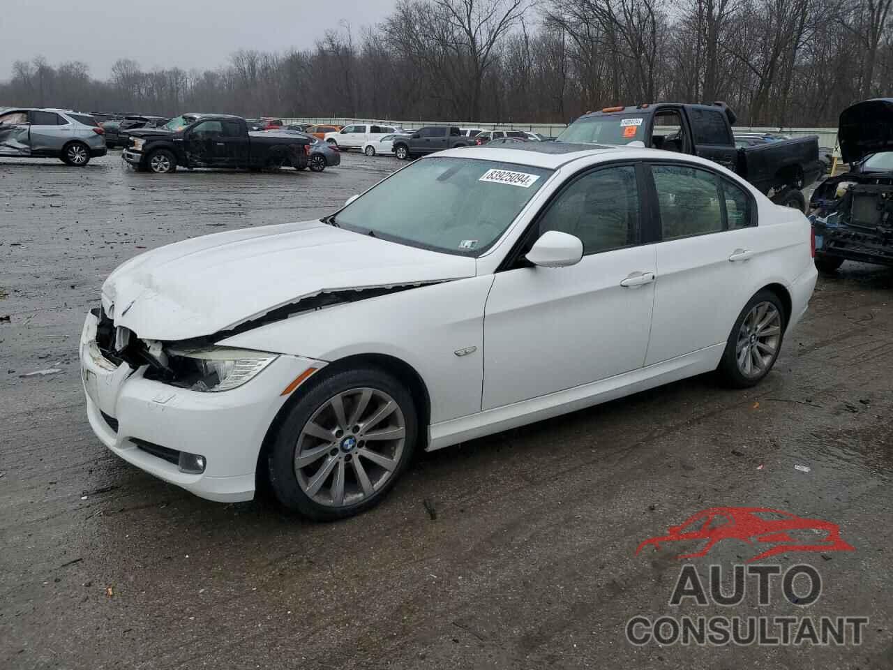 BMW 3 SERIES 2009 - WBAPH77599NM29328