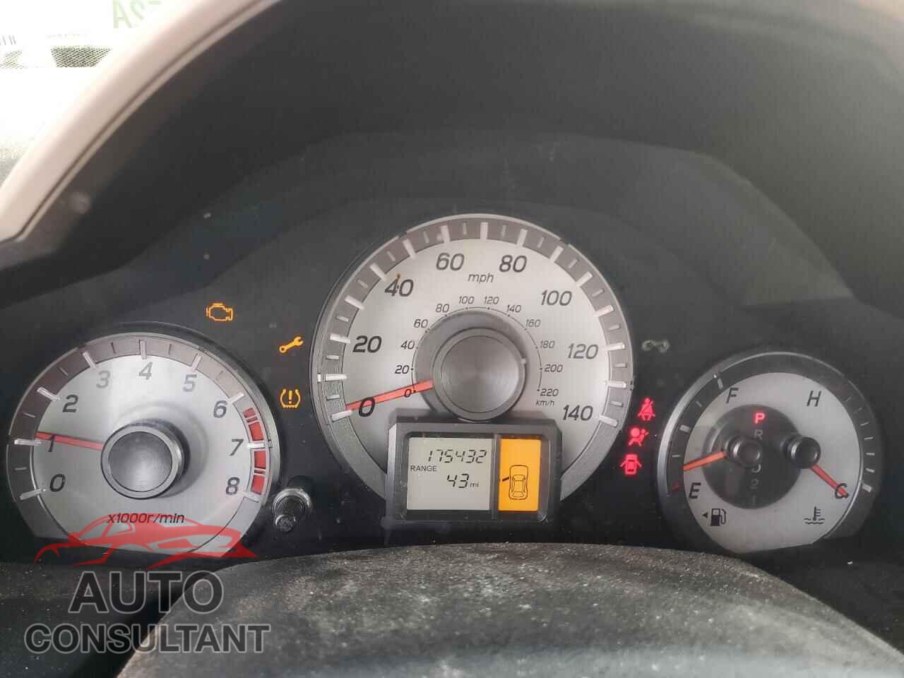 HONDA PILOT 2013 - 5FNYF3H22DB012568