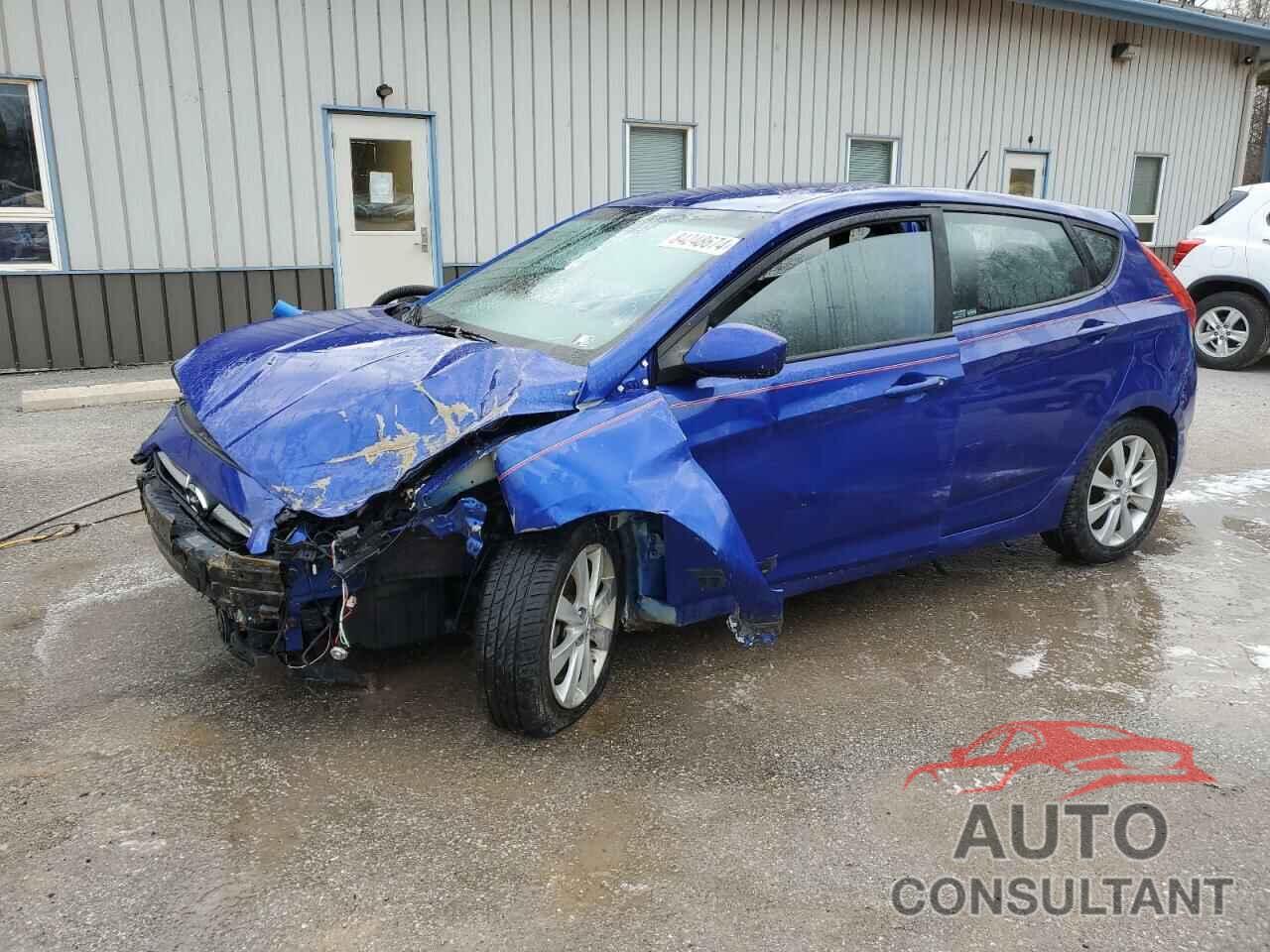 HYUNDAI ACCENT 2012 - KMHCU5AEXCU025280