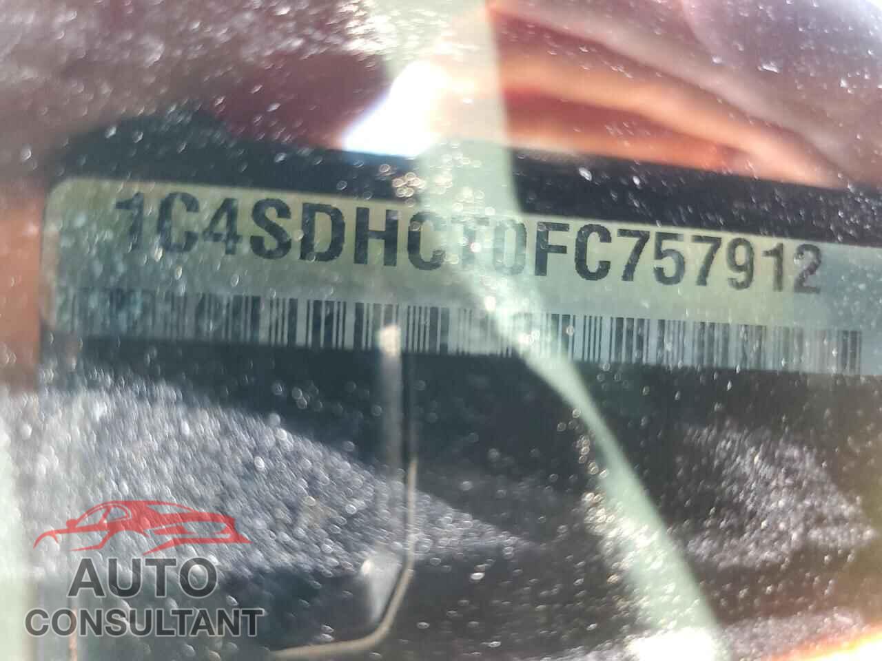 DODGE DURANGO 2015 - 1C4SDHCT0FC757912