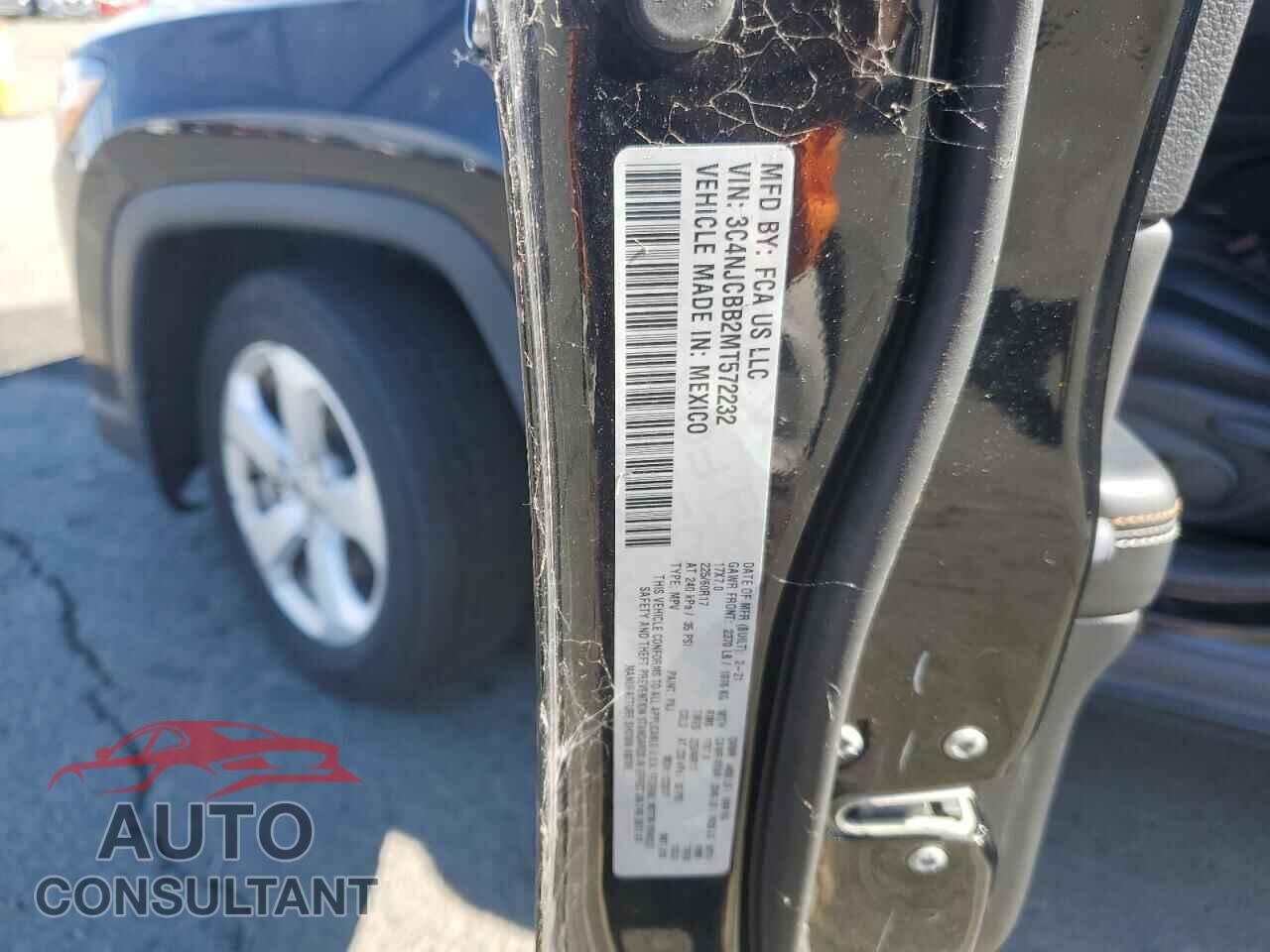 JEEP COMPASS 2021 - 3C4NJCBB2MT572232