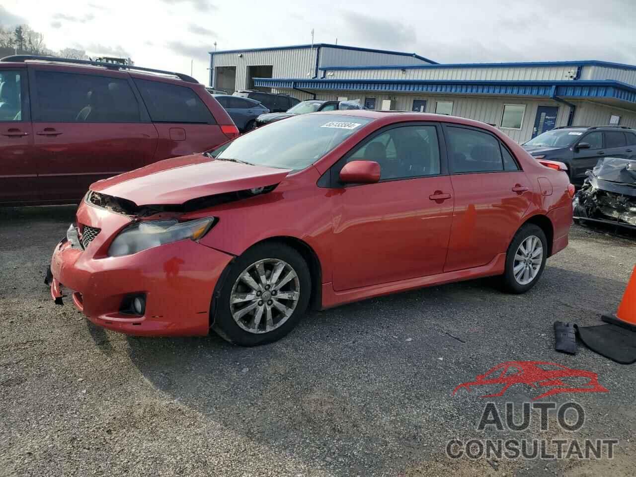 TOYOTA COROLLA 2009 - 1NXBU40EX9Z117554