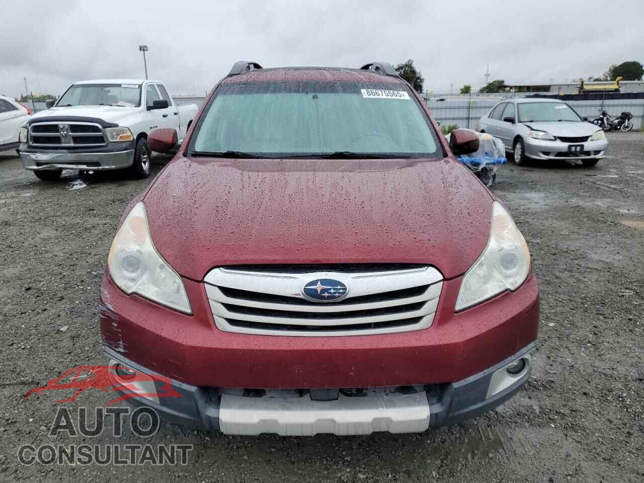SUBARU OUTBACK 2011 - 4S4BRBKC5B3414602