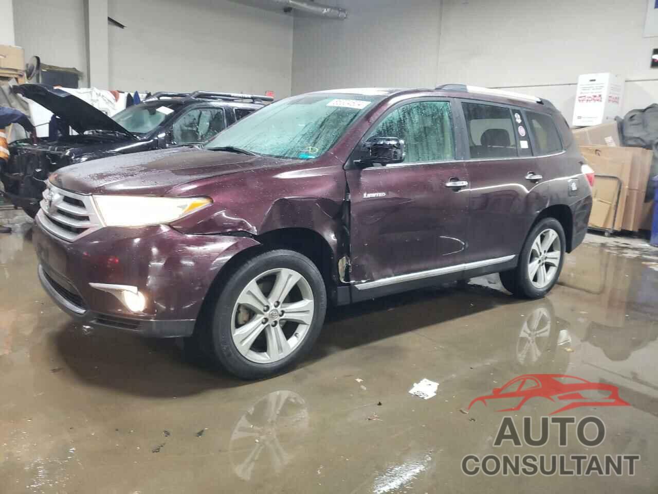 TOYOTA HIGHLANDER 2012 - 5TDDK3EH6CS148506