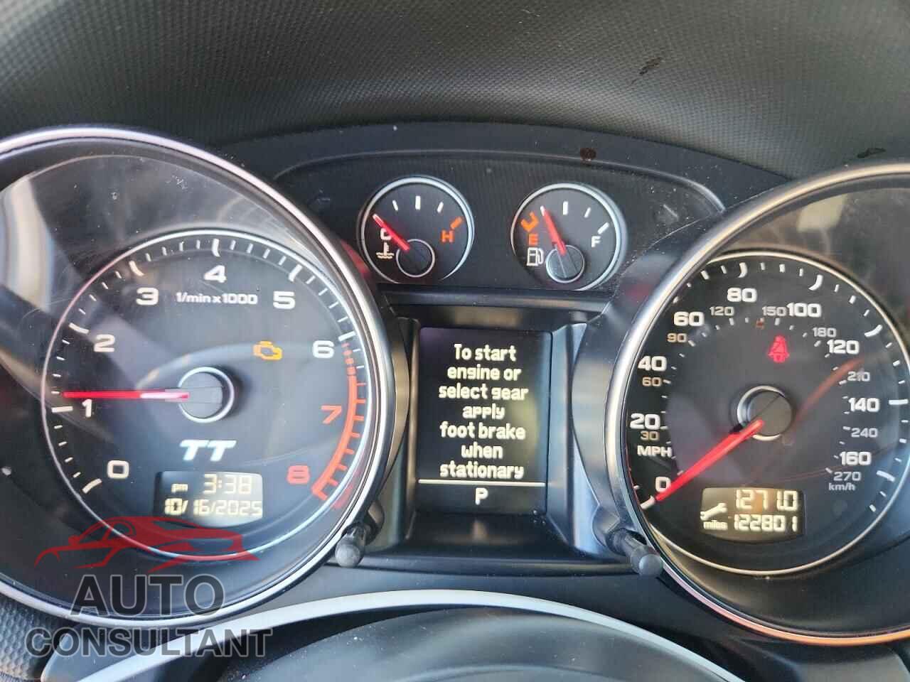 AUDI TT 2013 - TRUBFAFK2D1006507