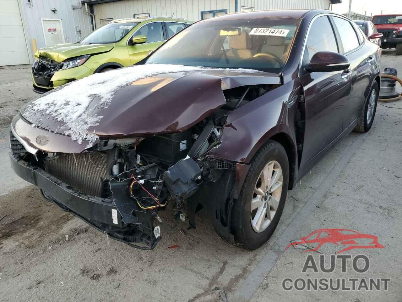 KIA OPTIMA 2016 - 5XXGT4L38GG026325