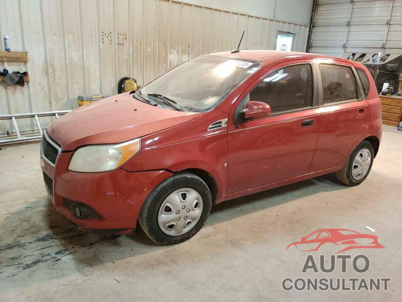 CHEVROLET AVEO 2009 - KL1TD66E79B646149