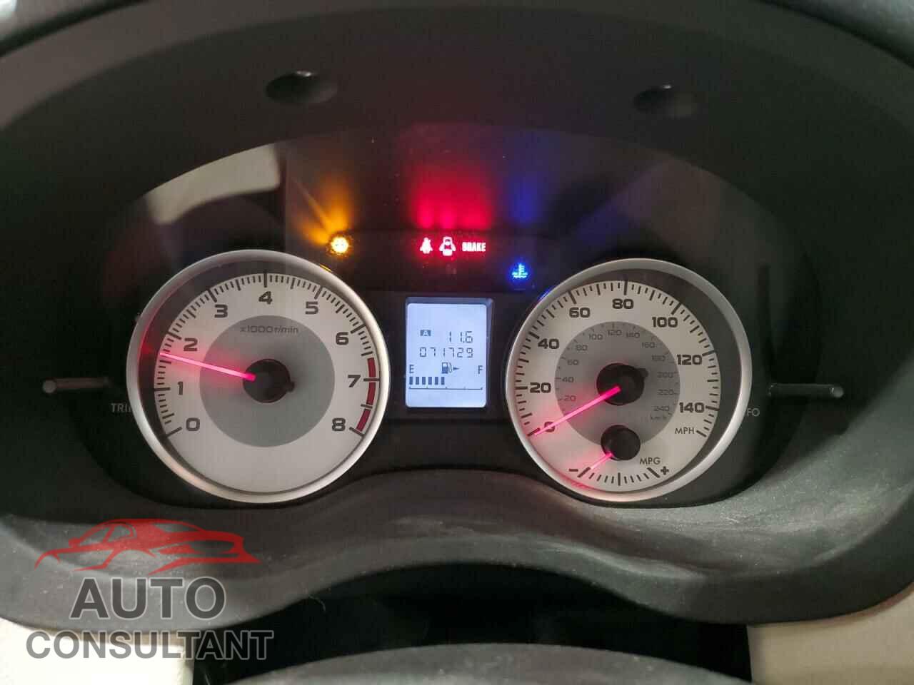 SUBARU IMPREZA 2012 - JF1GPAD67CG238332
