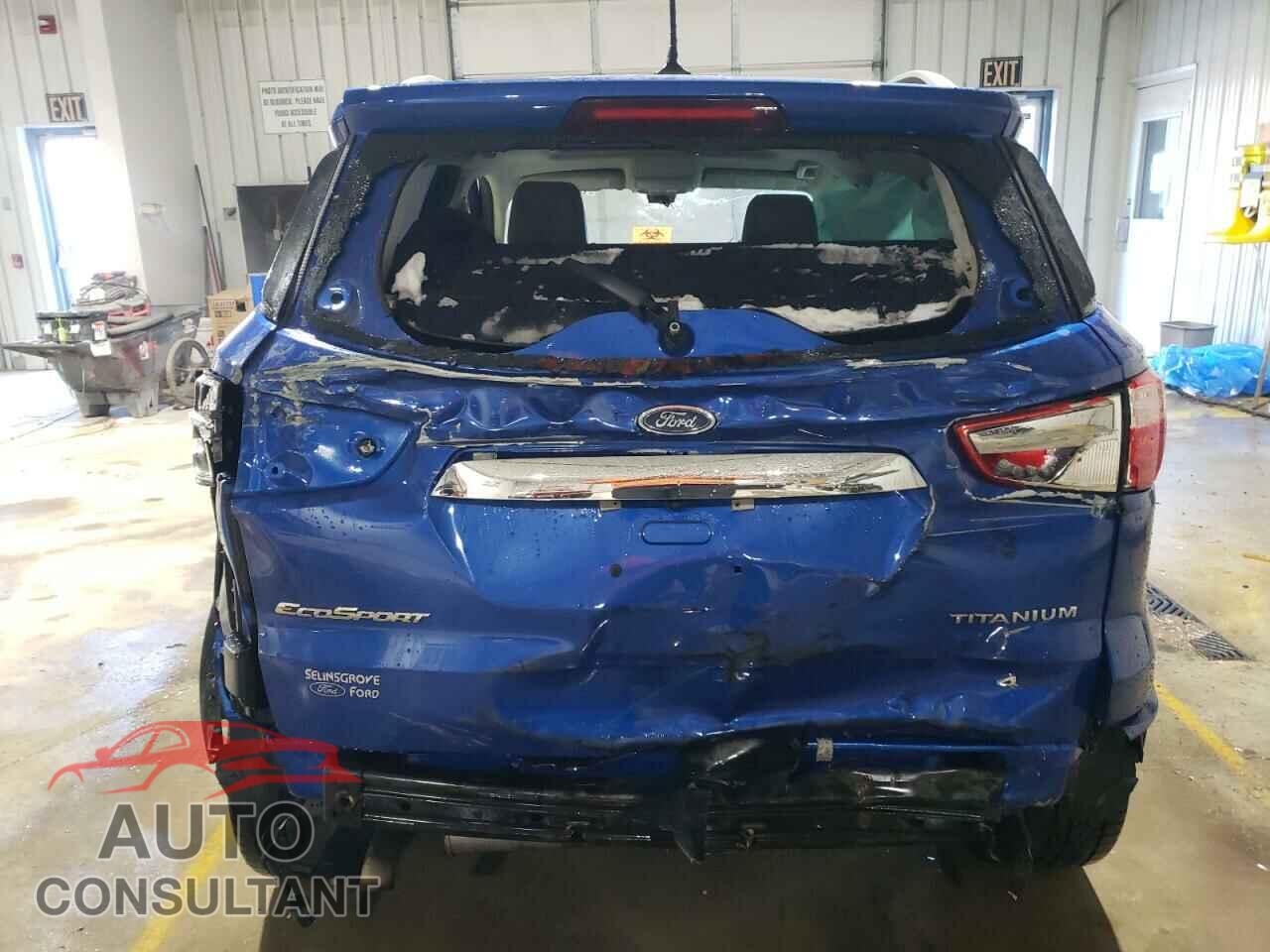 FORD ECOSPORT 2019 - MAJ6S3KL7KC296610