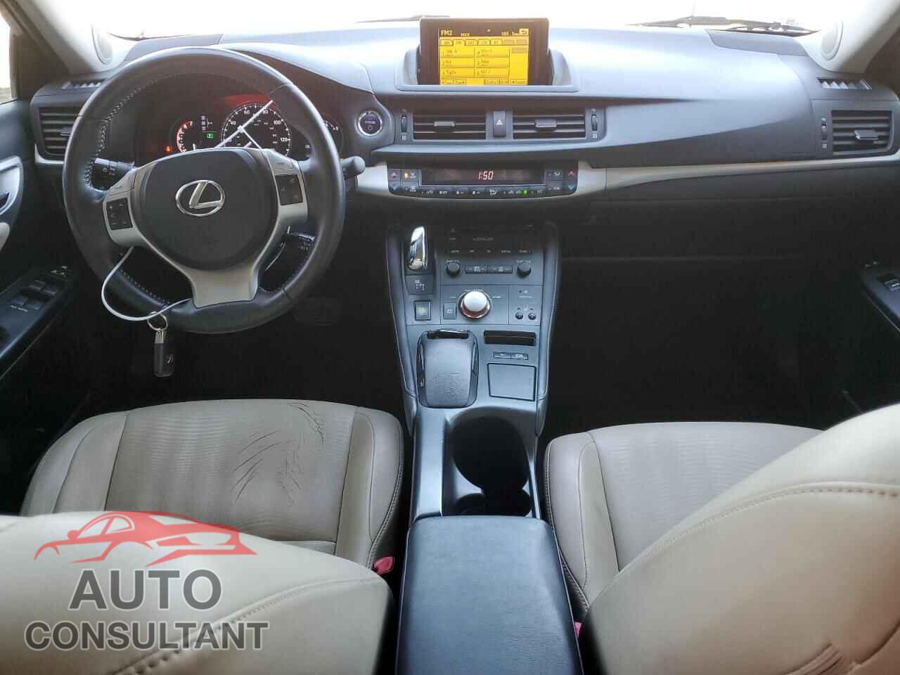 LEXUS CT 200 2012 - JTHKD5BH2C2064092