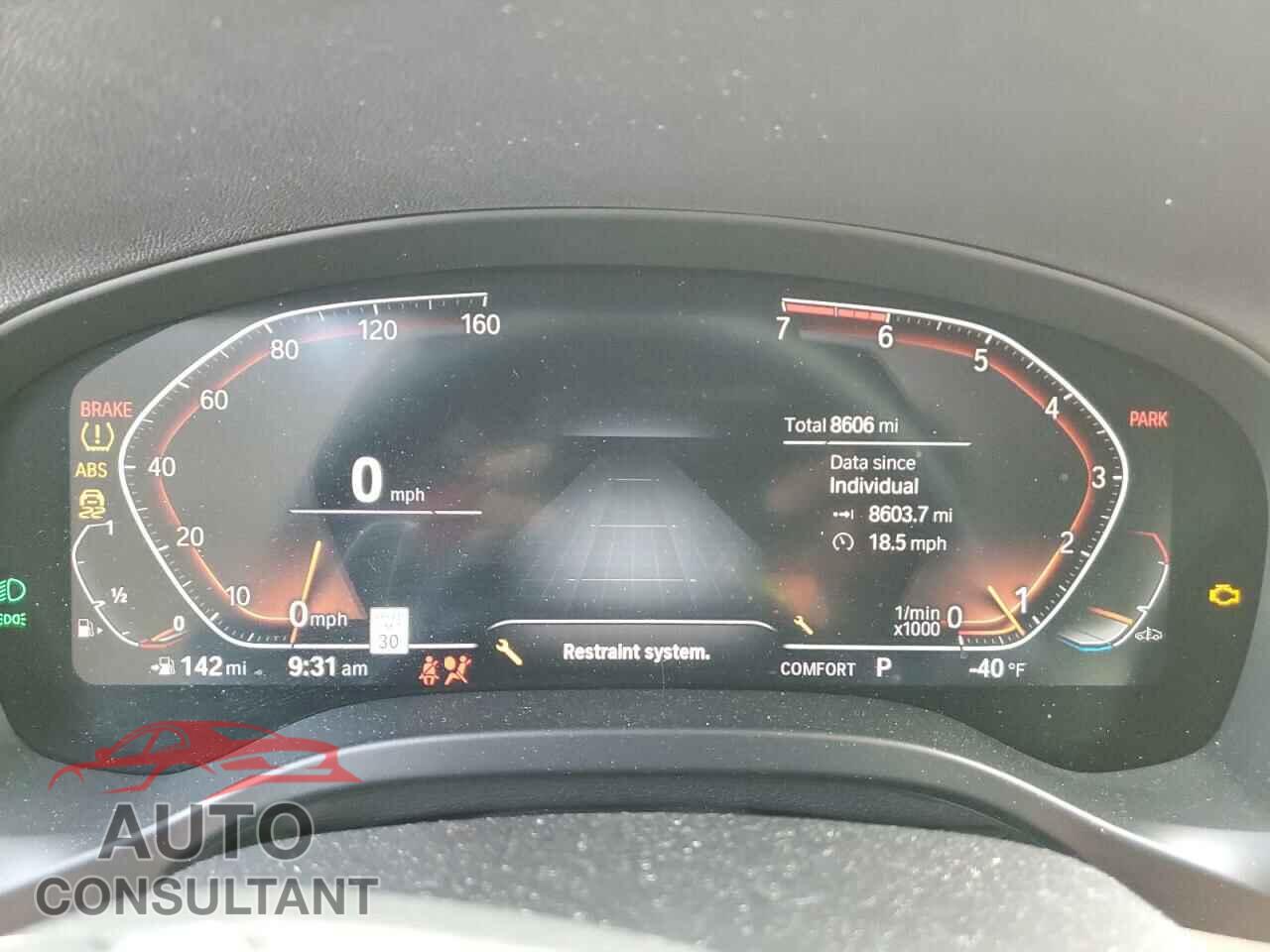 BMW X3 2022 - 5UX53DP08N9M09357