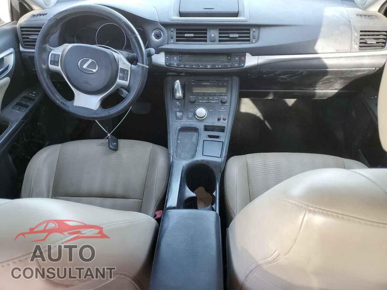 LEXUS CT 200 2012 - JTHKD5BH9C2077485