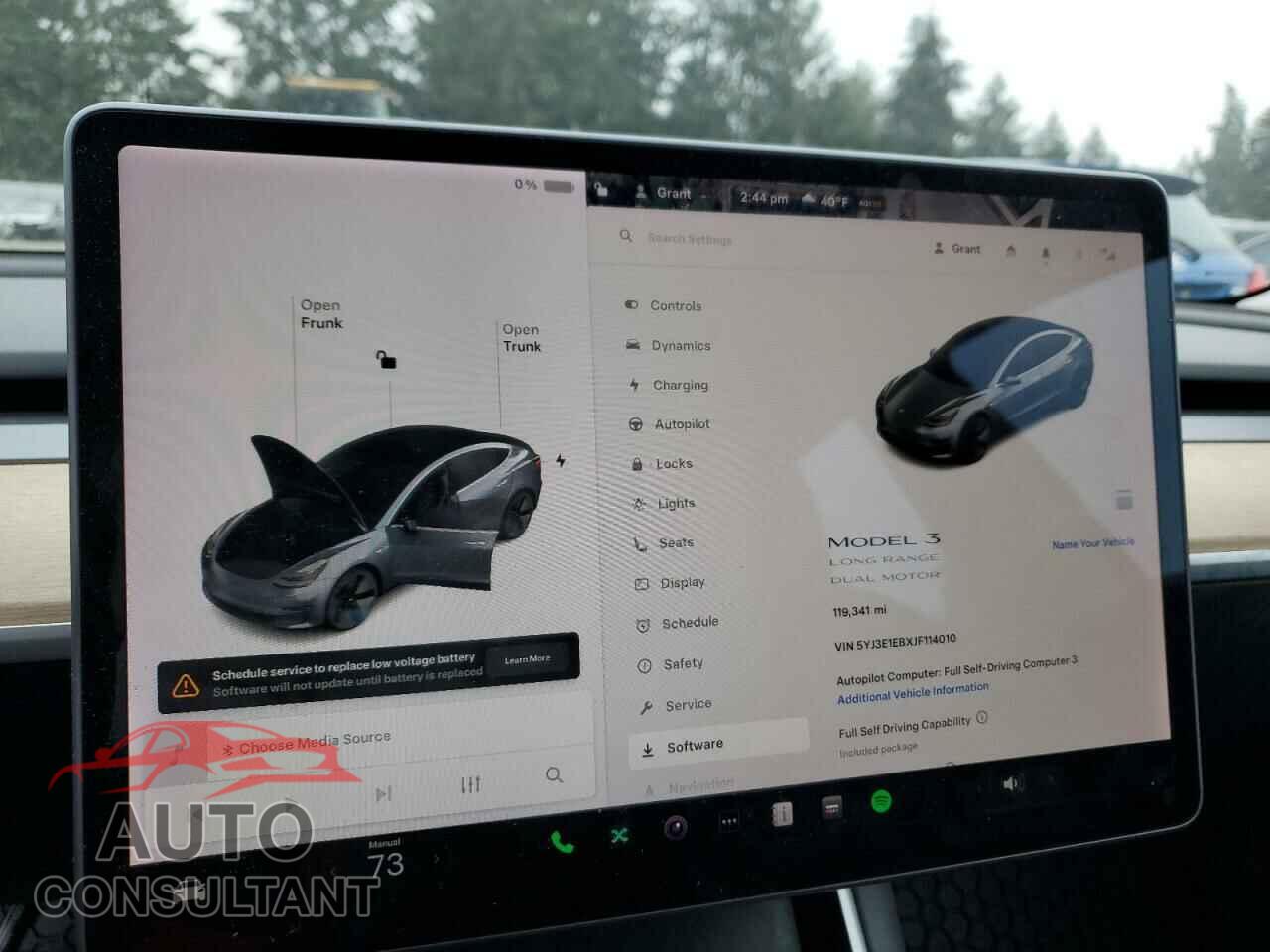 TESLA MODEL 3 2018 - 5YJ3E1EBXJF114010