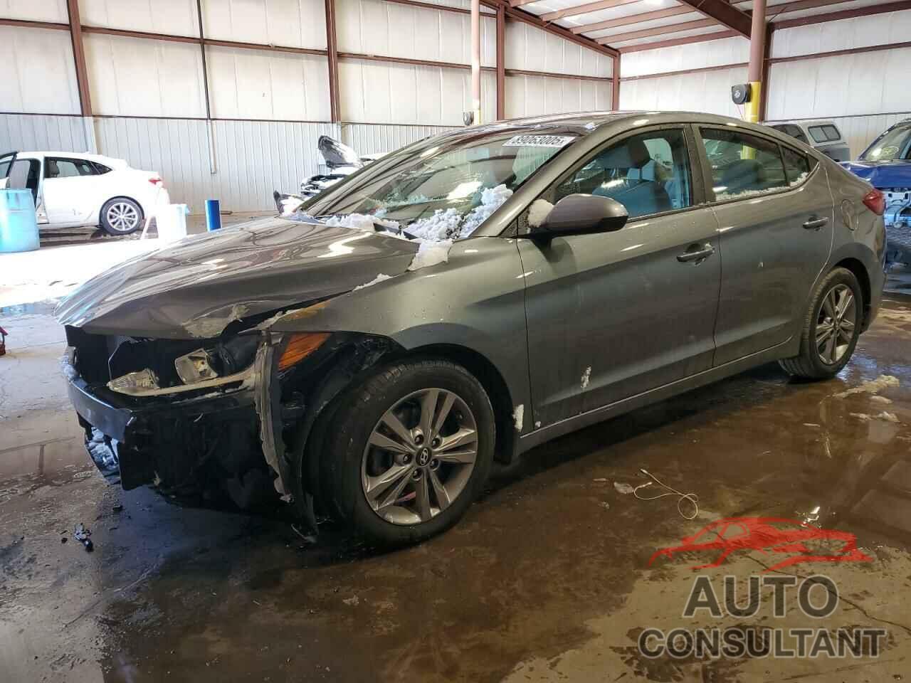 HYUNDAI ELANTRA 2018 - KMHD84LF9JU534525