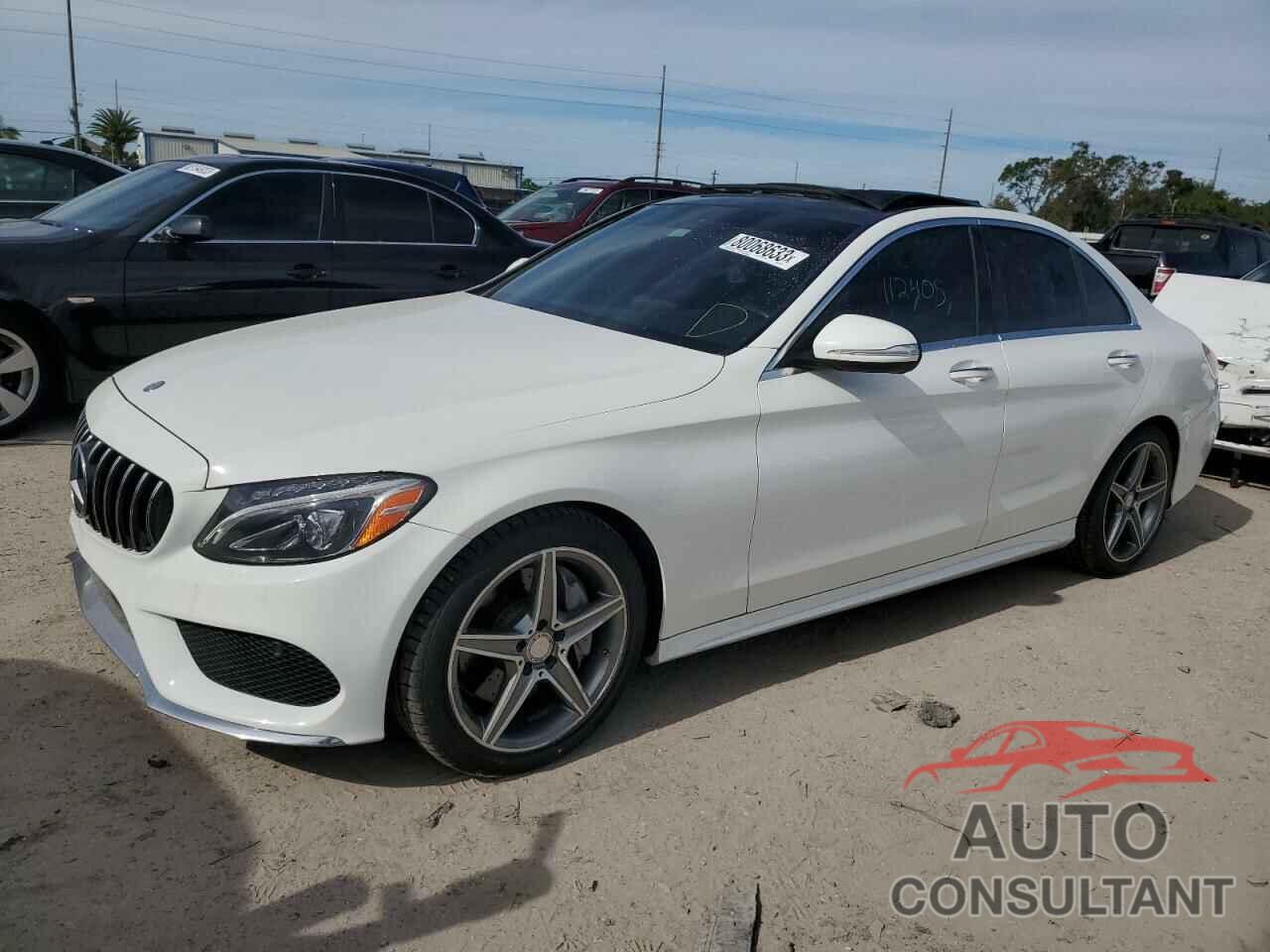 MERCEDES-BENZ C-CLASS 2015 - 55SWF6GB6FU025528