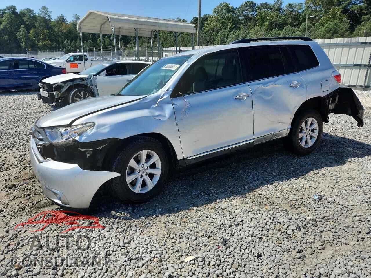 TOYOTA HIGHLANDER 2012 - 5TDZA3EH5CS024851