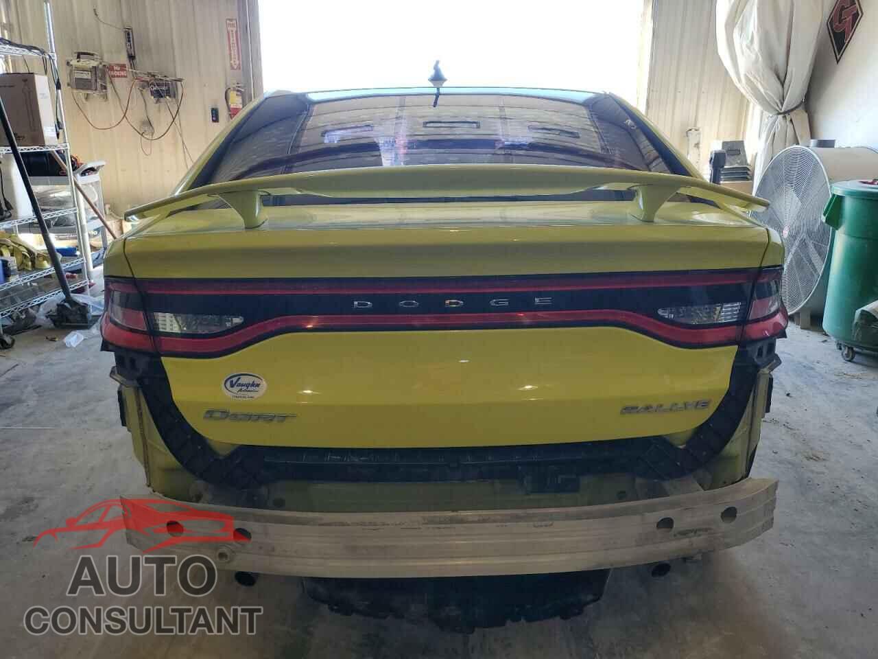 DODGE DART 2013 - 1C3CDFBA9DD200243