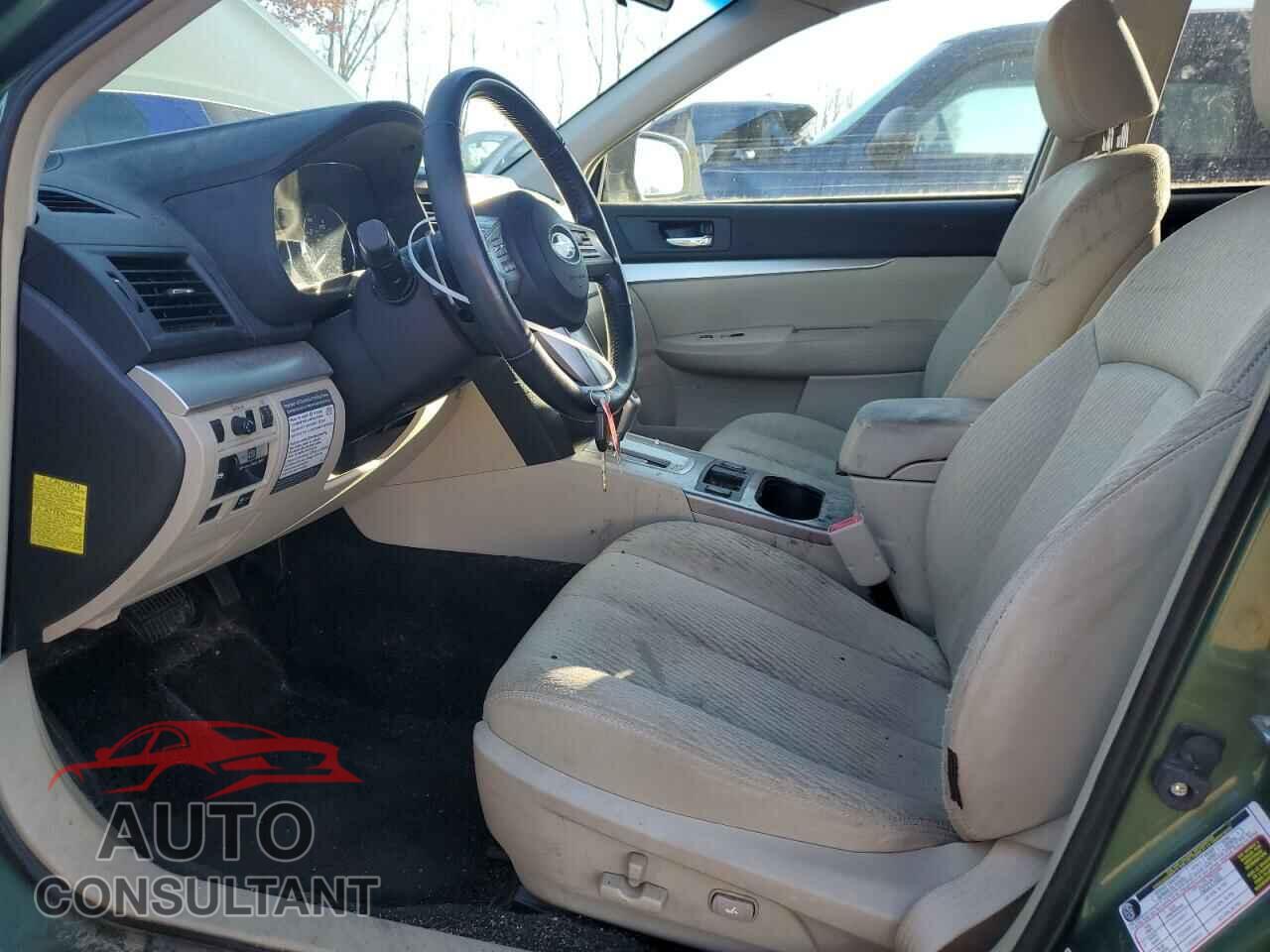 SUBARU OUTBACK 2011 - 4S4BRBCC2B3314083