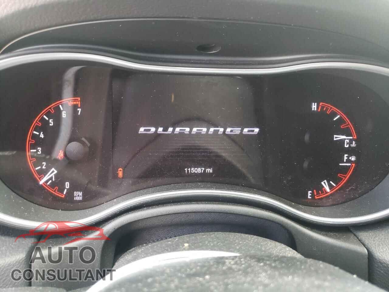 DODGE DURANGO 2019 - 1C4RDJAGXKC755025
