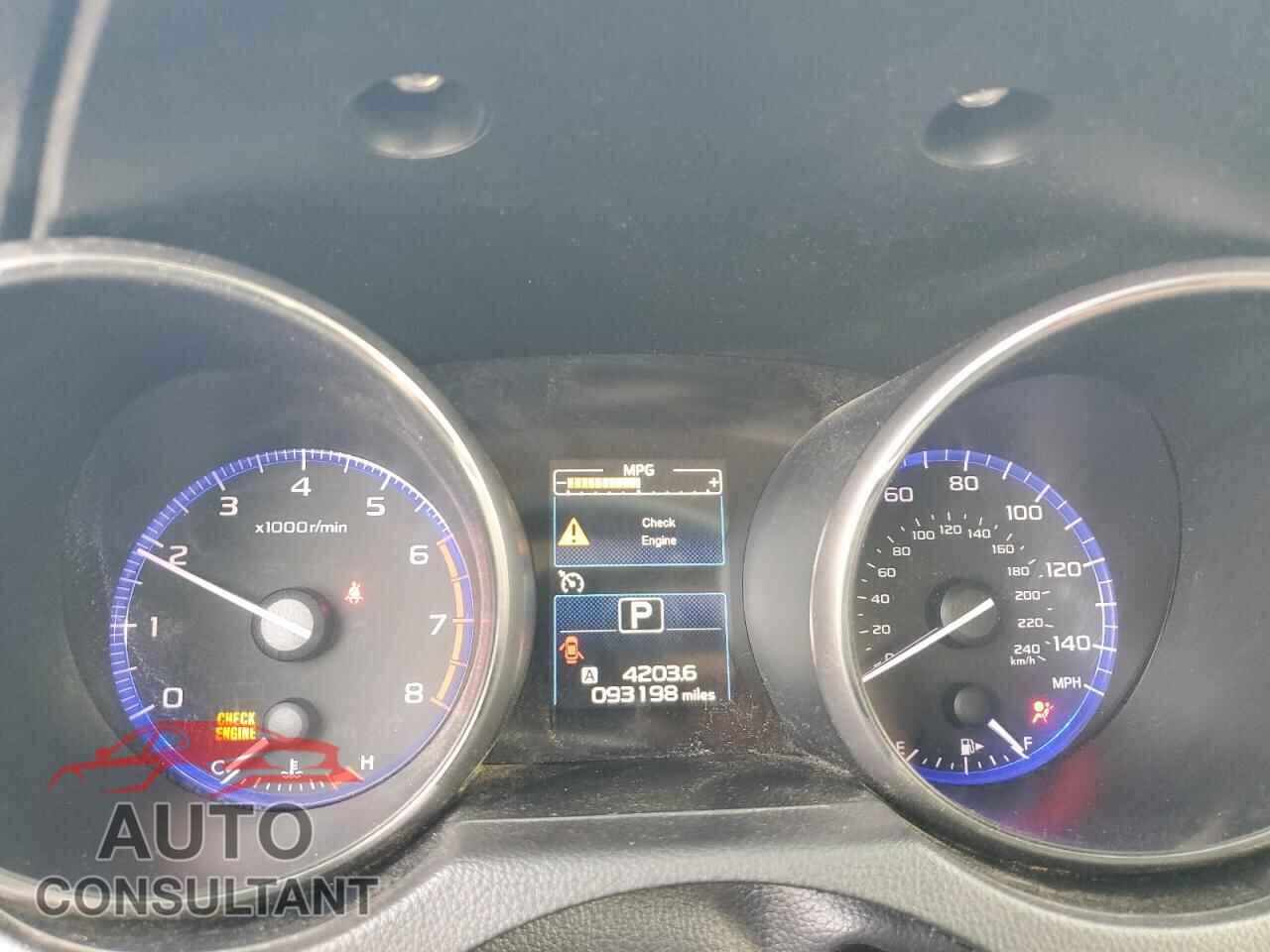 SUBARU OUTBACK 2017 - 4S4BSAKCXH3428342