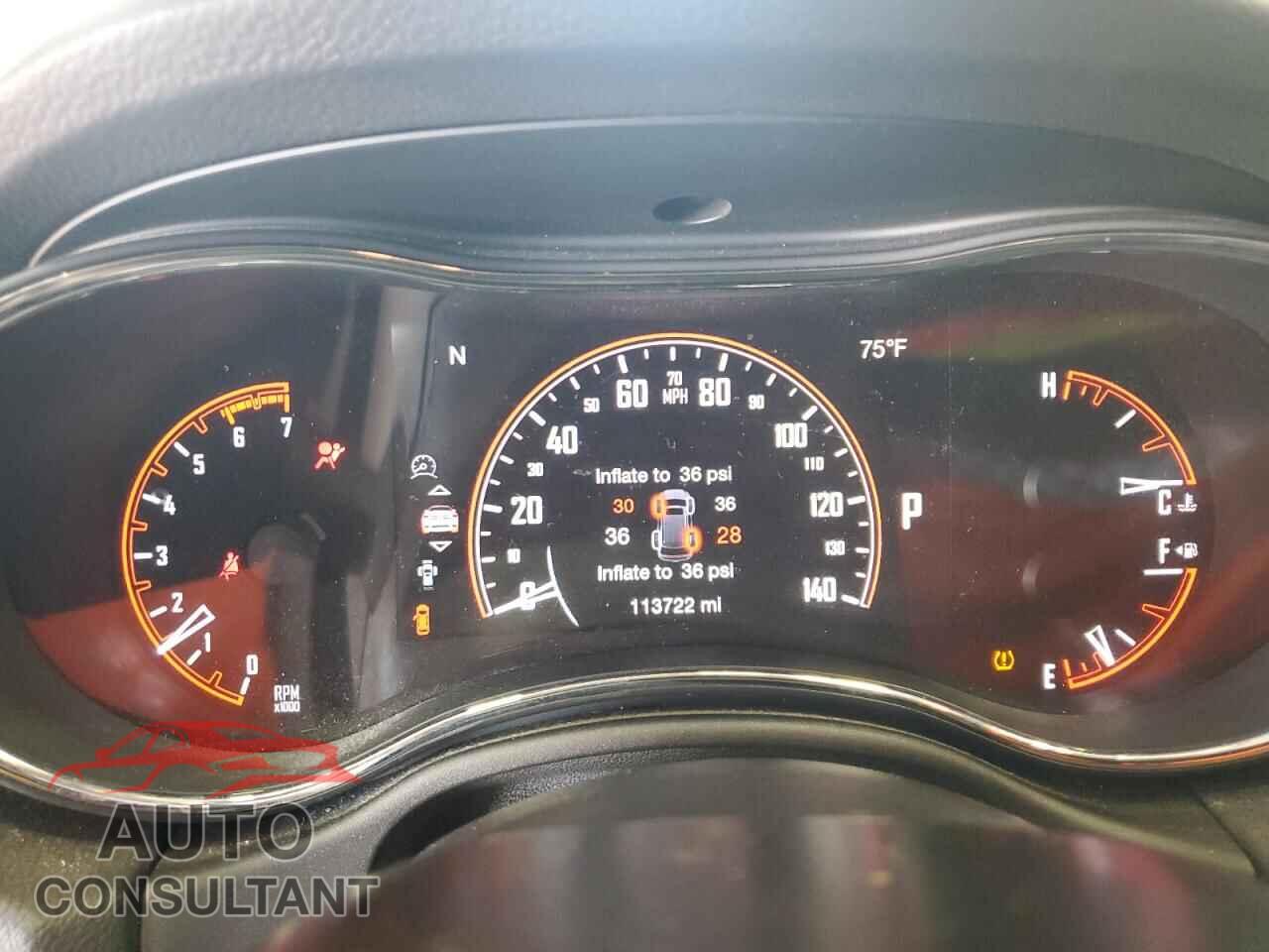DODGE DURANGO 2017 - 1C4SDJET3HC833825