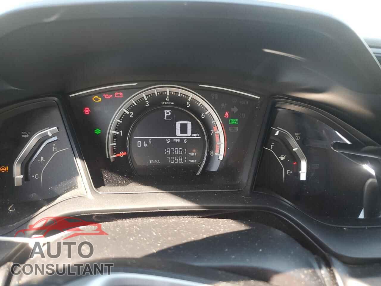 HONDA CIVIC 2017 - 19XFC2F50HE047077