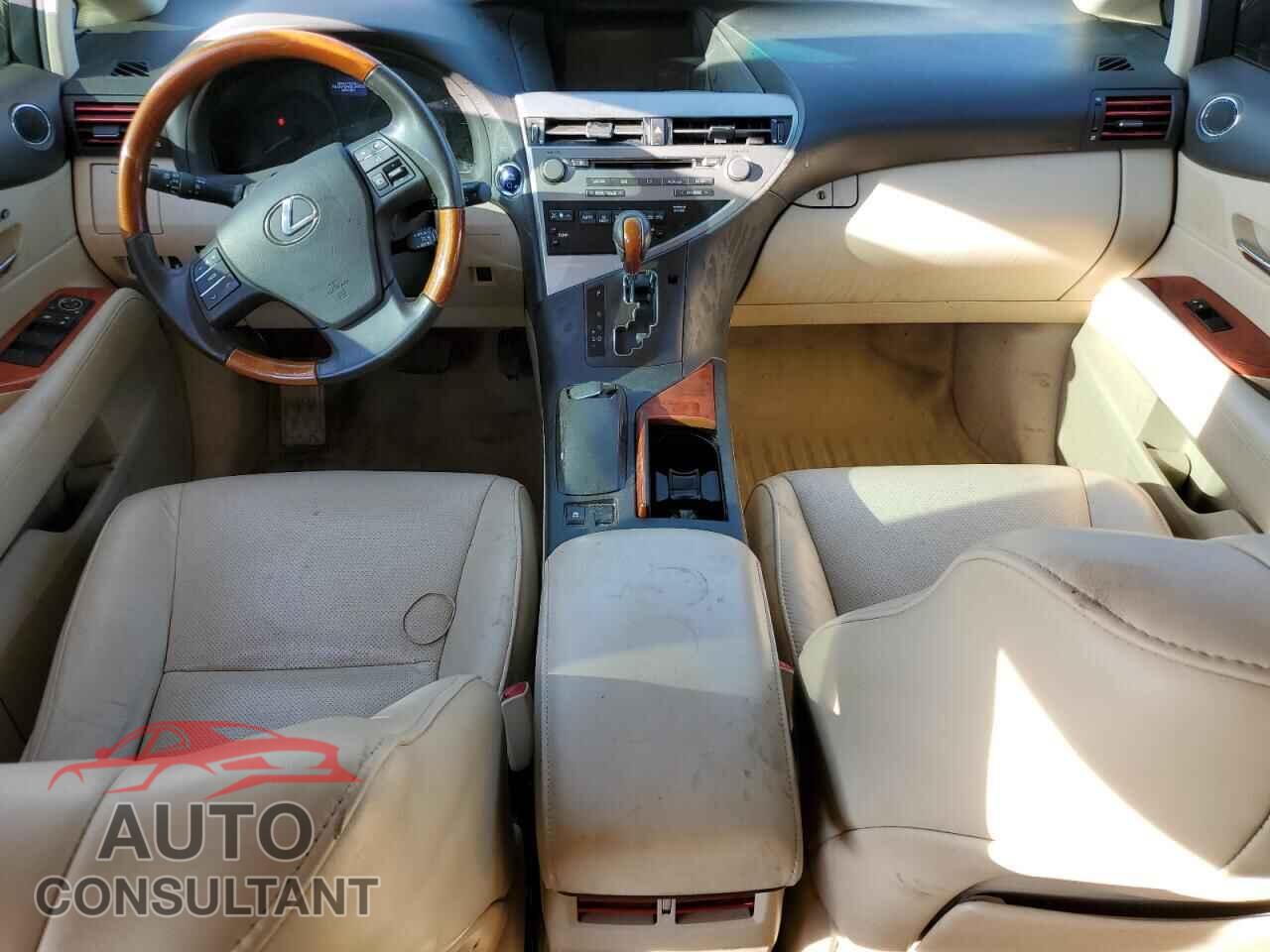 LEXUS RX450 2010 - JTJBC1BAXA2413221
