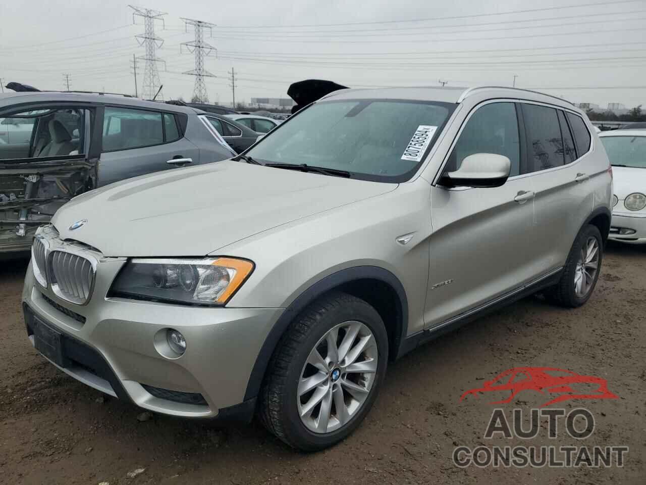 BMW X3 2013 - 5UXWX9C51D0A09508