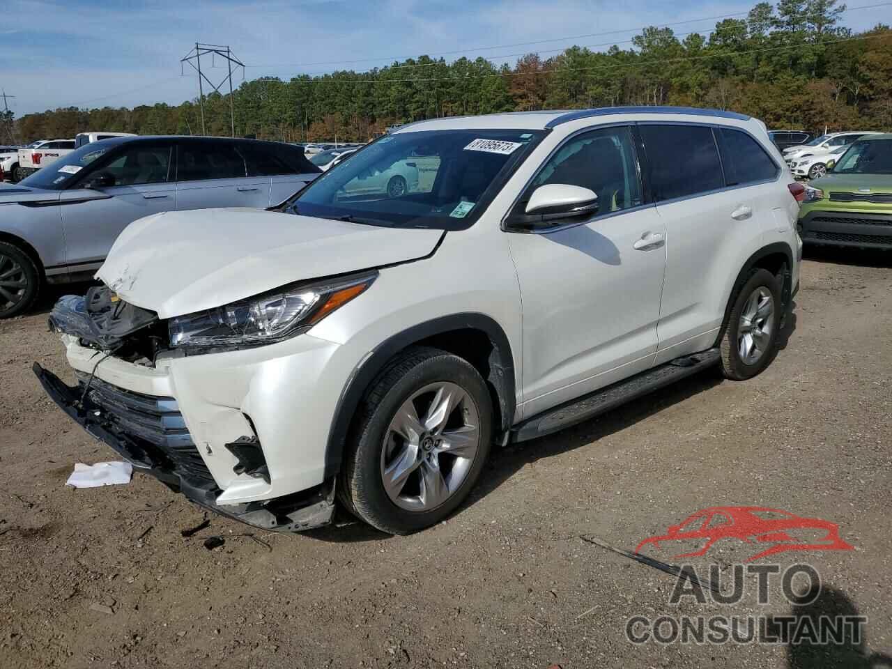 TOYOTA HIGHLANDER 2018 - 5TDYZRFH4JS275332