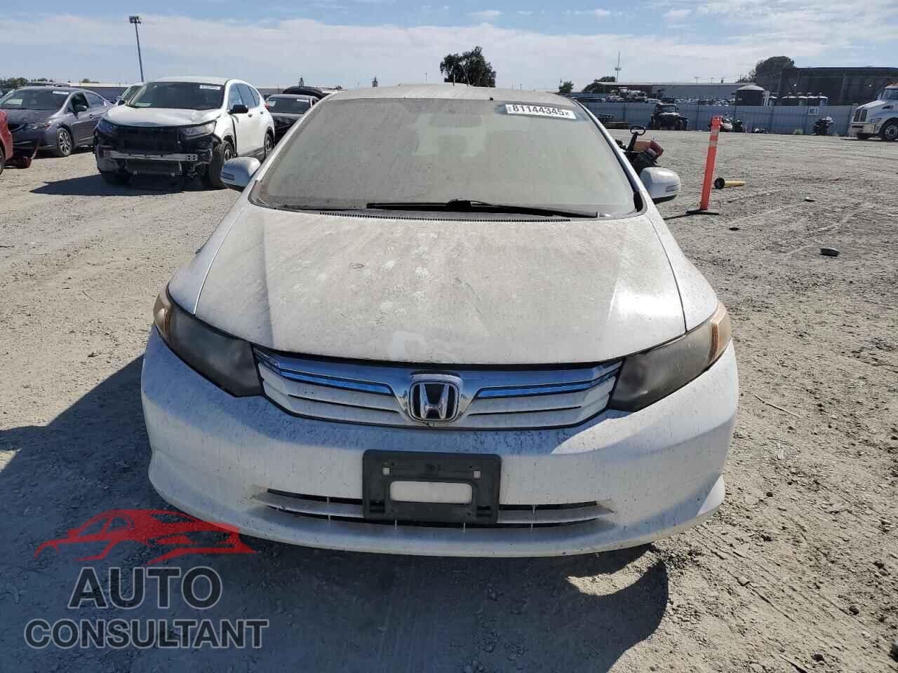 HONDA CIVIC 2012 - JHMFB4F25CS007876