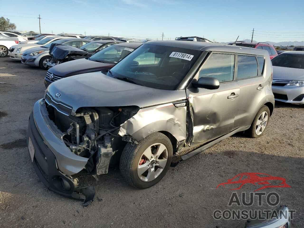 KIA SOUL 2017 - KNDJN2A20H7471246