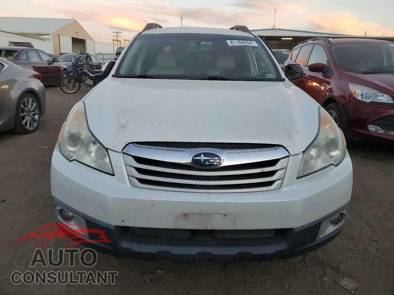 SUBARU OUTBACK 2011 - 4S4BRBCC6B3314846