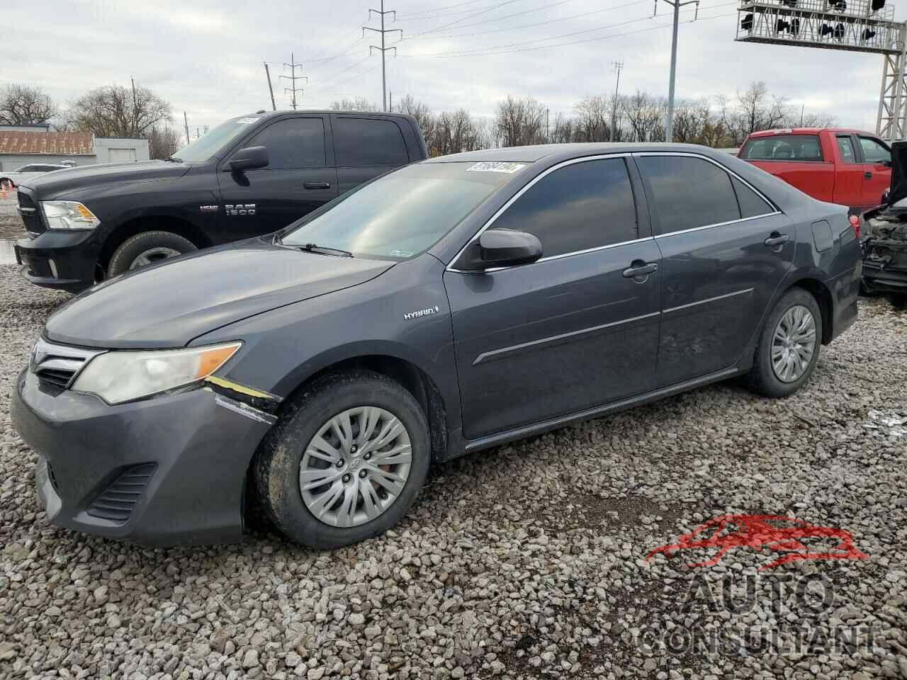 TOYOTA CAMRY 2012 - 4T1BD1FK7CU061379