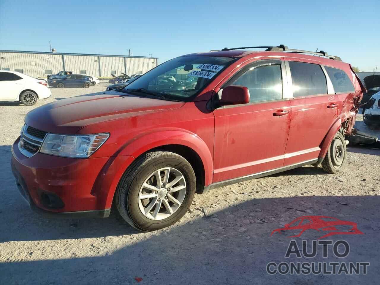 DODGE JOURNEY 2015 - 3C4PDDBG2FT526310