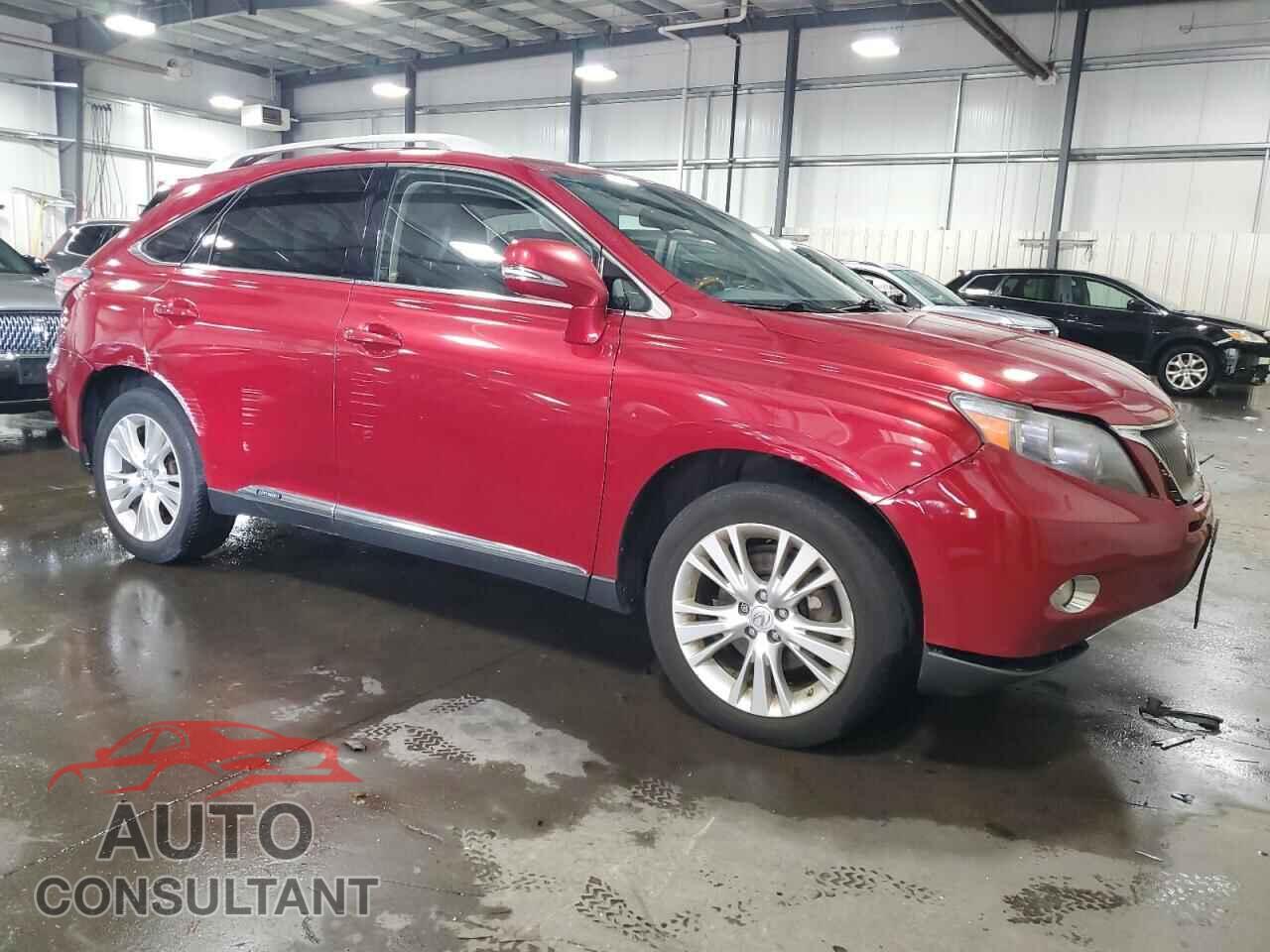 LEXUS RX450 2011 - JTJBC1BA0B2034696