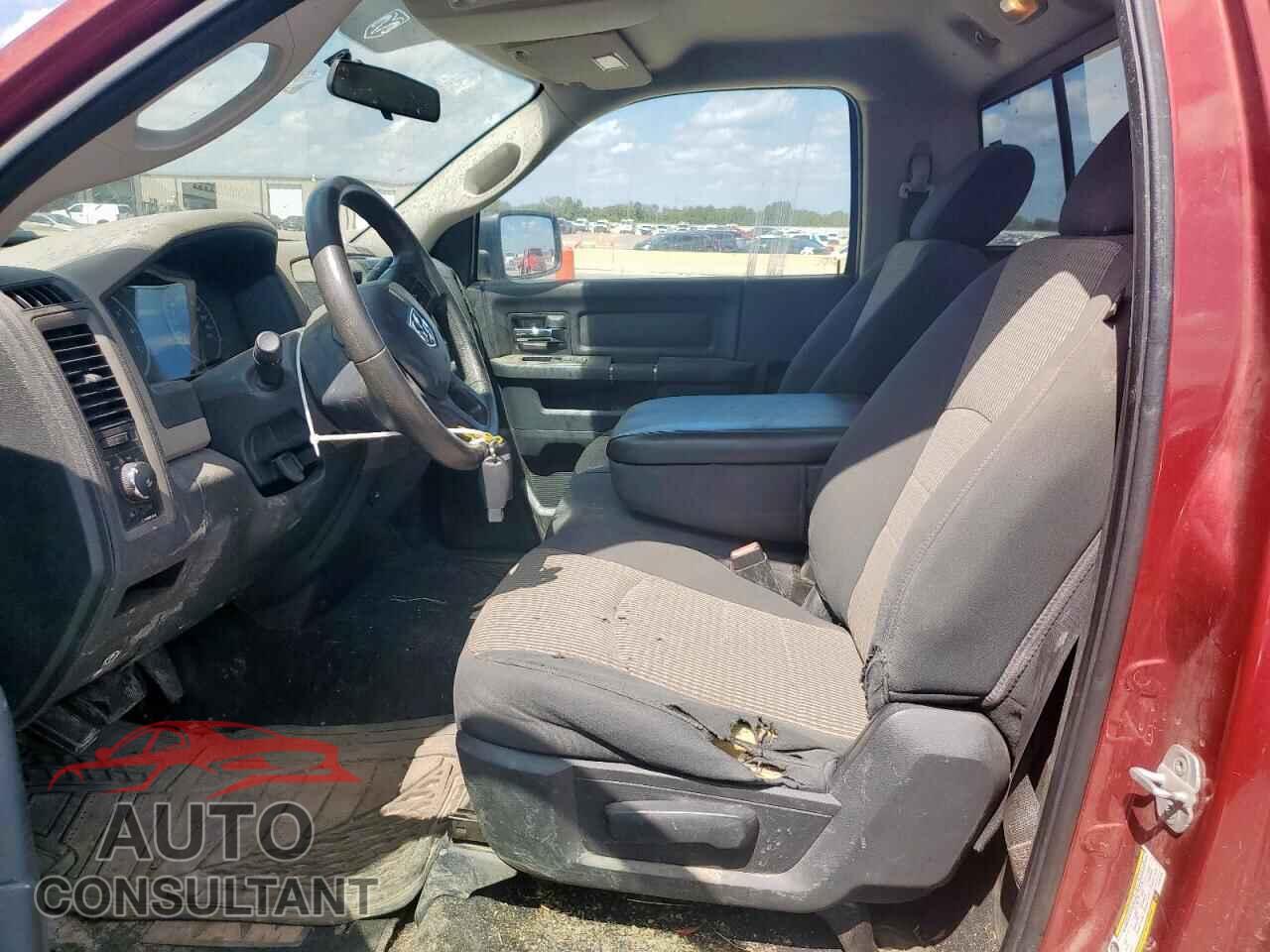 DODGE RAM 1500 2012 - 3C6JD7AT7CG257965