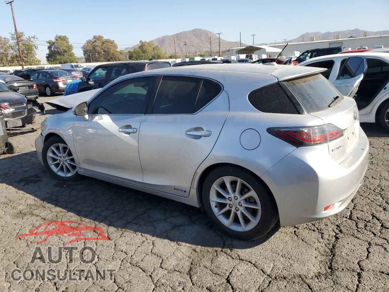 LEXUS CT 200 2012 - JTHKD5BH3C2079166