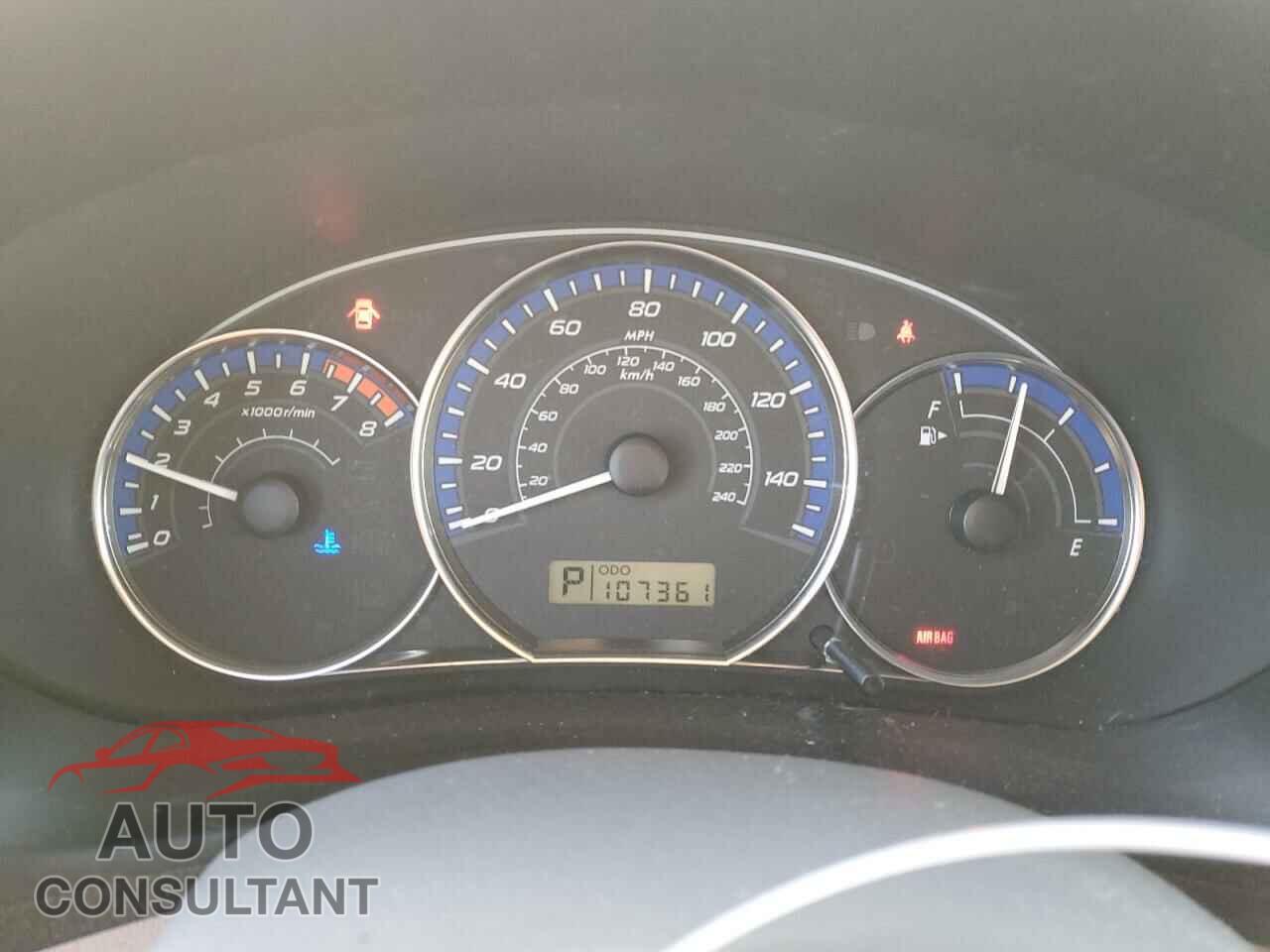 SUBARU FORESTER 2012 - JF2SHBEC6CH430512