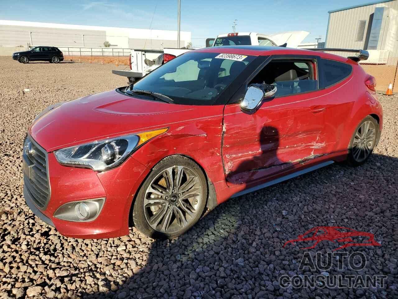 HYUNDAI VELOSTER 2016 - KMHTC6AEXGU257604